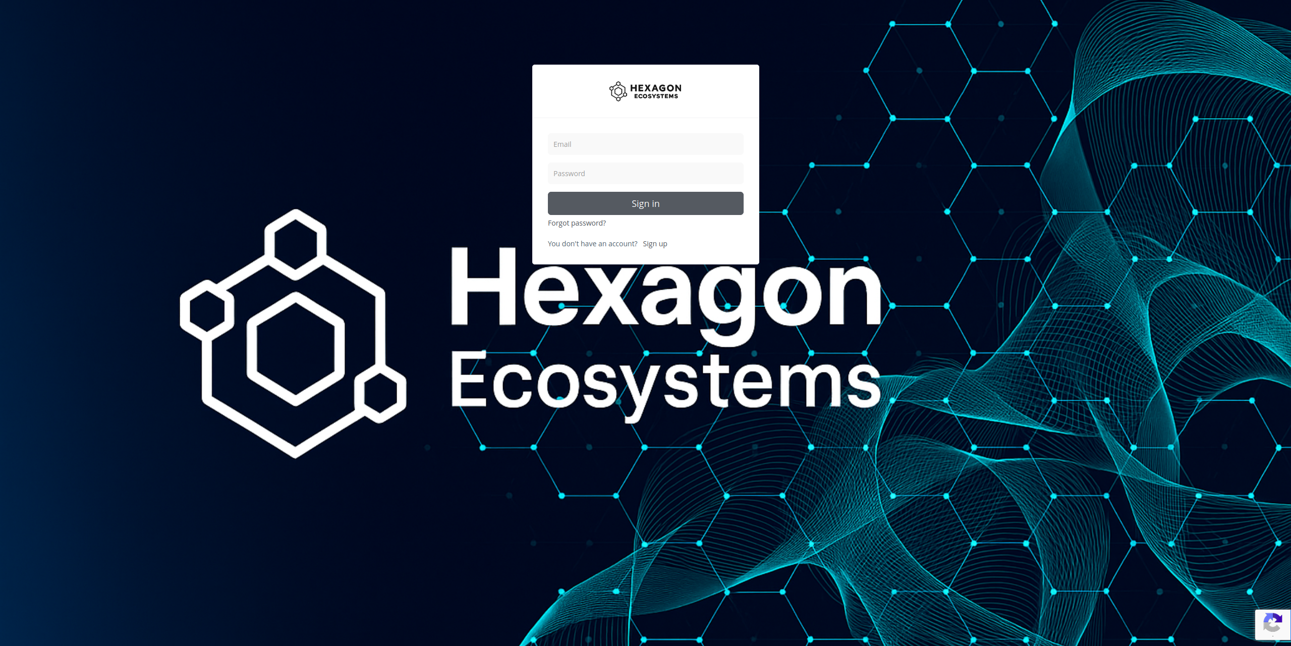 Login screen with fields for email, password, and Sign In button highlighted.